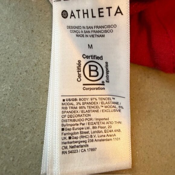 Athleta Pranayama Wrap, Red, Size Medium - Picture 6 of 6